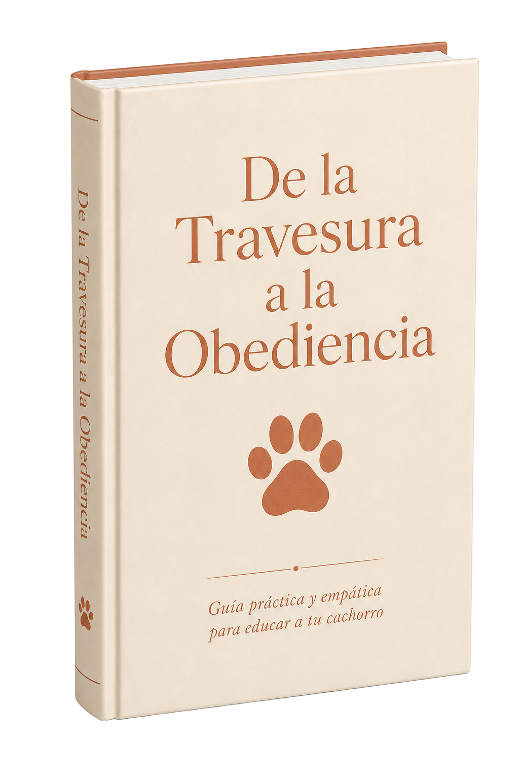 Mockup del ebook De la Travesura a la Obediencia